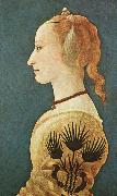 Portrait of a Lady in Yellow gg BALDOVINETTI, Alessio